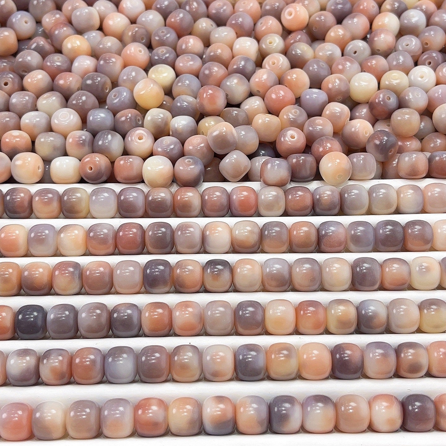 Gradient Purple and pink bodhi【Barrel 12mm】