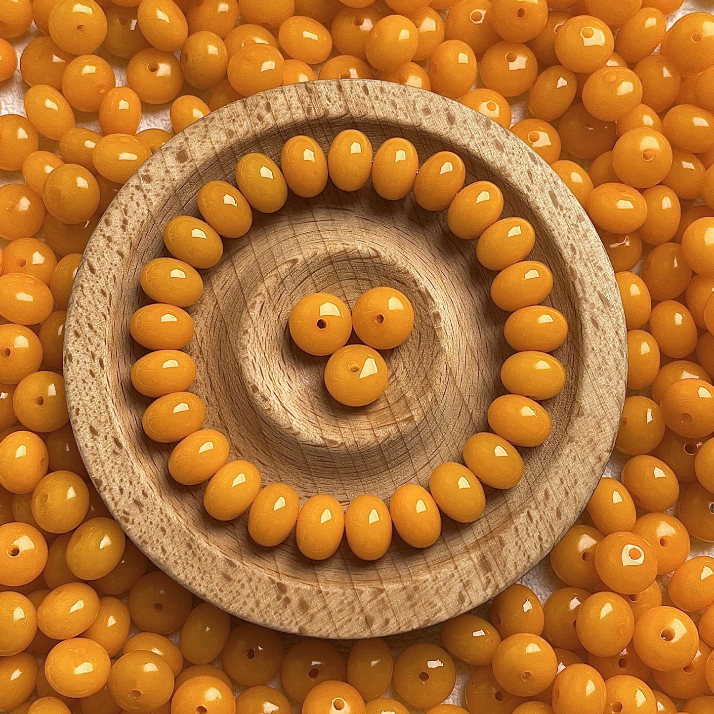 M53-Orange abacus bodhi bead-【Buy 1 Get 1 Bodhi bracelet】