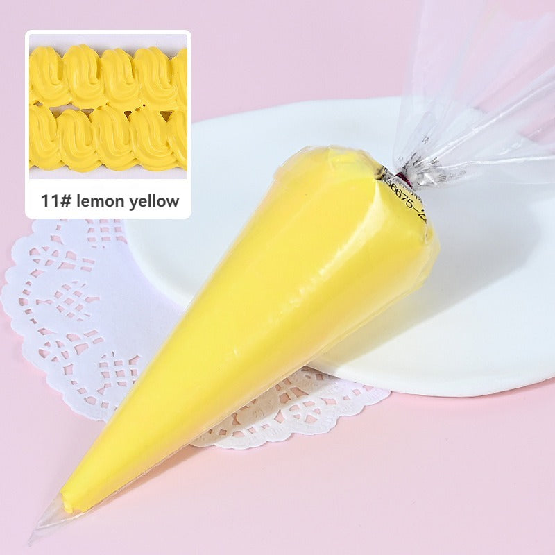100g Decoden Cream Glue | Glue For Decoden Phone Cases | Fake Whipped Cream | With Plastic pipe tips 6 Colors