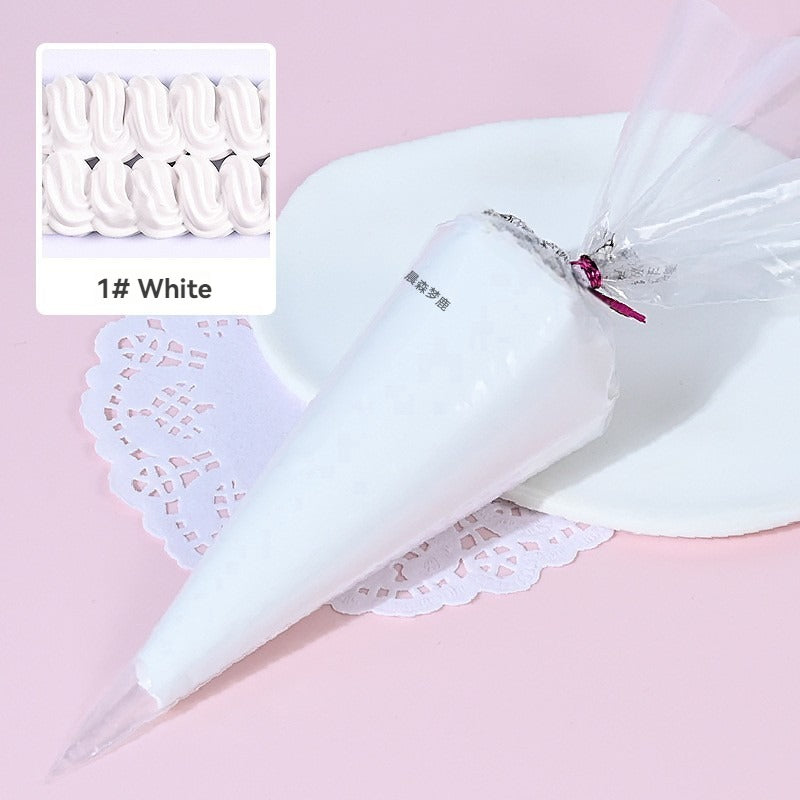 100g Decoden Cream Glue | Glue For Decoden Phone Cases | Fake Whipped Cream | With Plastic pipe tips 6 Colors