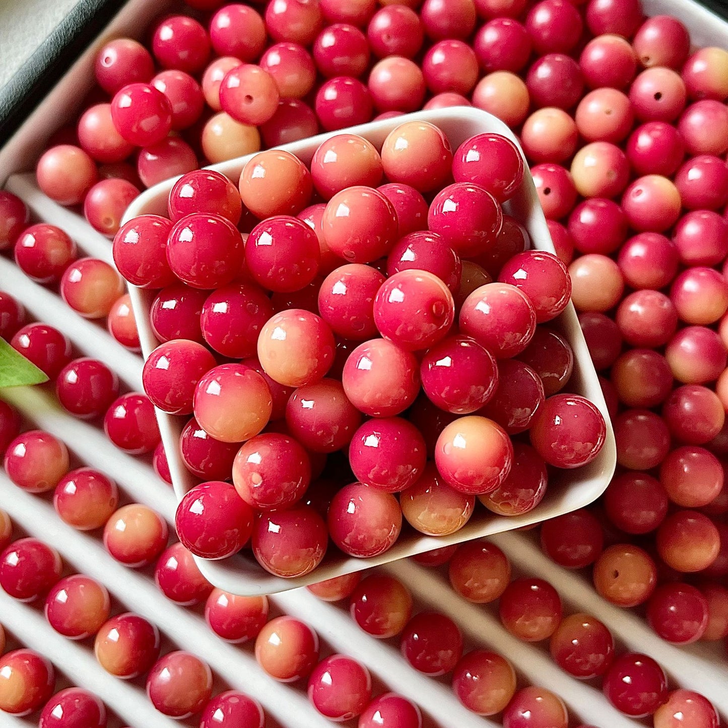 T1028 Bodhi Beads-Fruit red-LOVE-Buy 1 Get 1