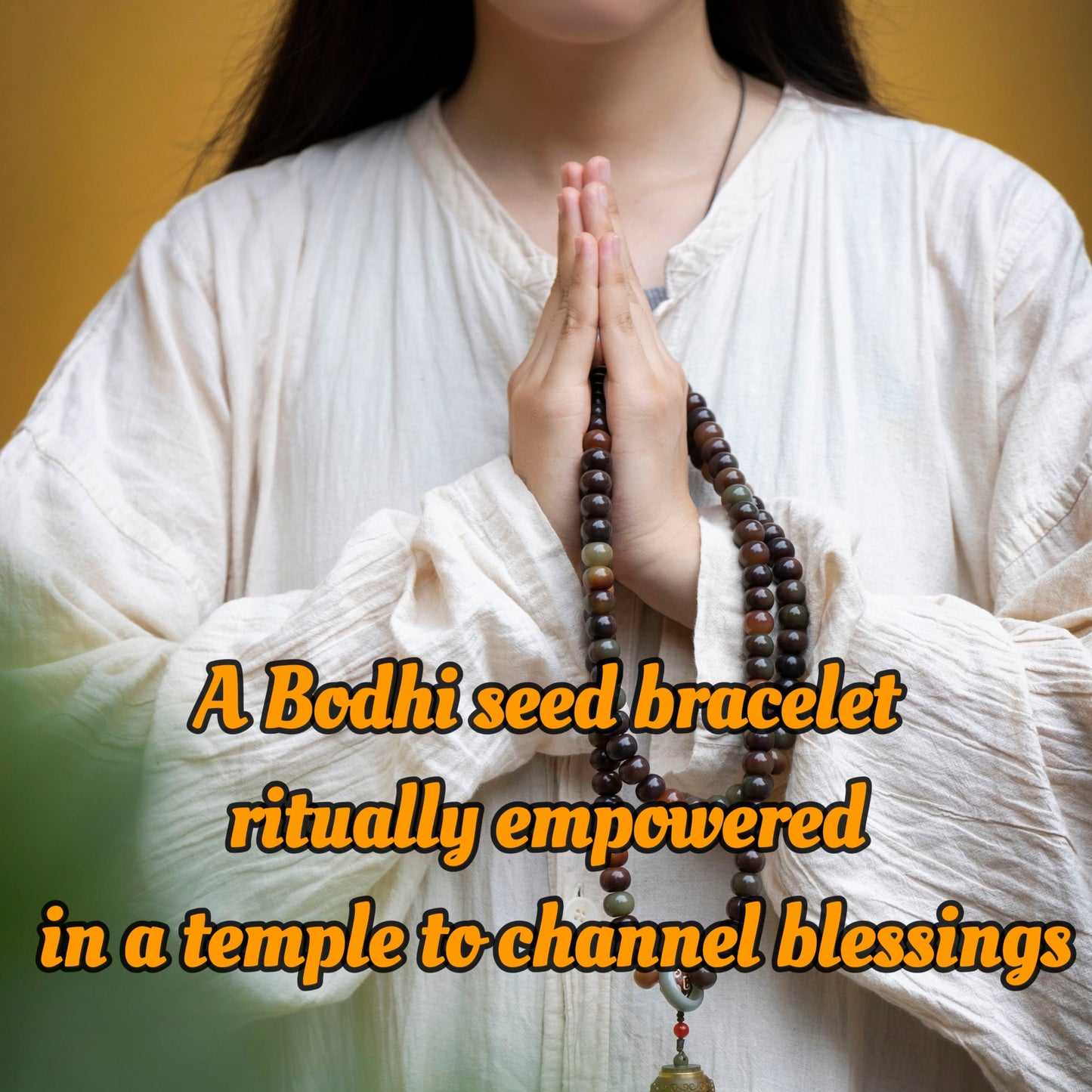 Bodhi bracelets at the temple only for your blessings