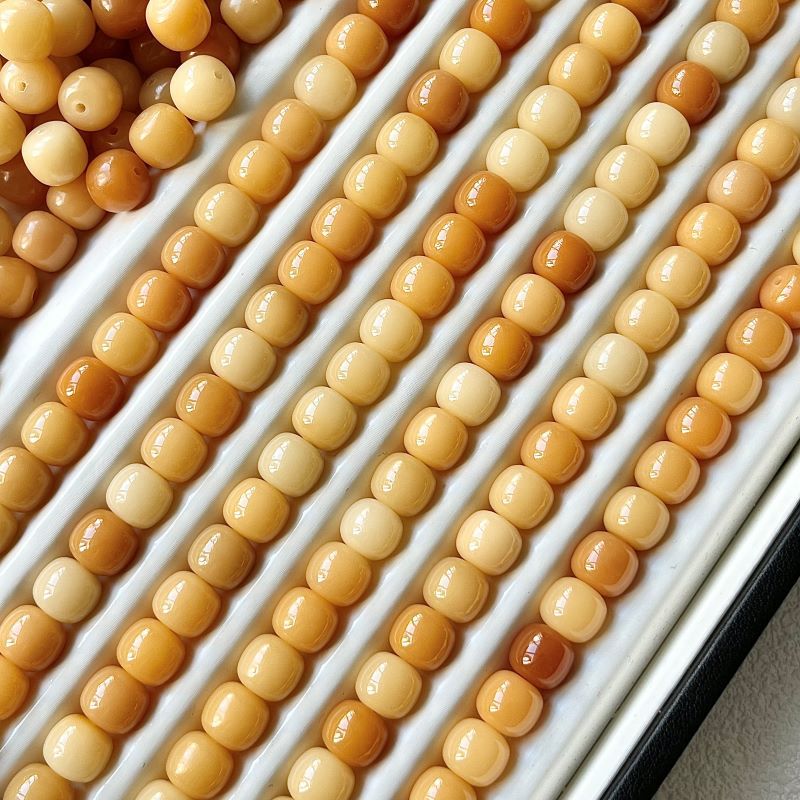 R201-Cheese Bodhi beads【Barrel 11mm】