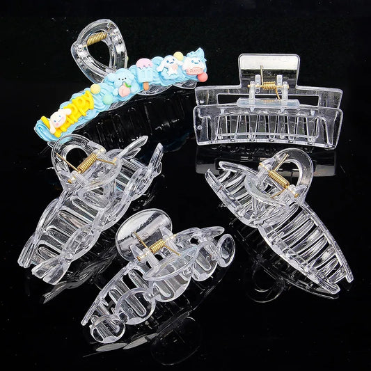 Transparent Grab Clips | Available Diy Cream Glue