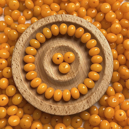 M53-Orange abacus bodhi bead-【Buy 1 Get 1 Bodhi bracelet】