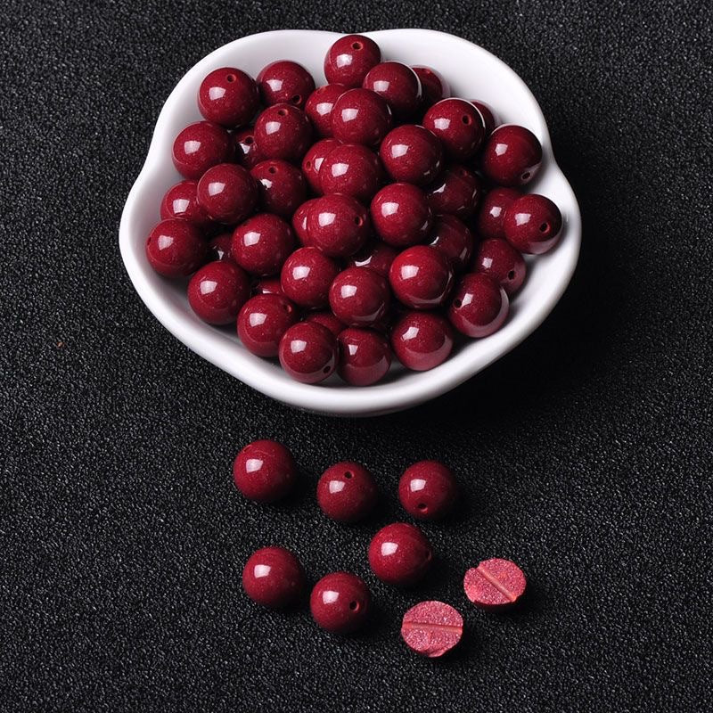 A13-Cinnabar bead-6mm and 8mm mix