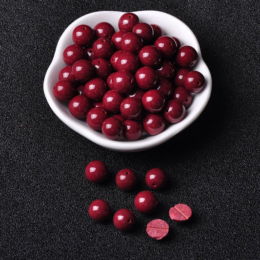 A13-Cinnabar bead-6mm and 8mm mix