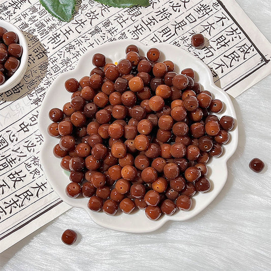 T1021 Bodhi Beads- Caramel【Buy 1 Get 1 Bodhi bracelet】