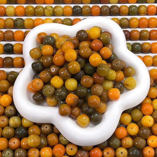 dusk color Bodhi beads【Barrel shape 13mm】