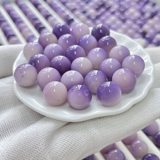 T1026 Bodhi Beads-Purple Butterfly-Good Luck Buy 1 Get 1